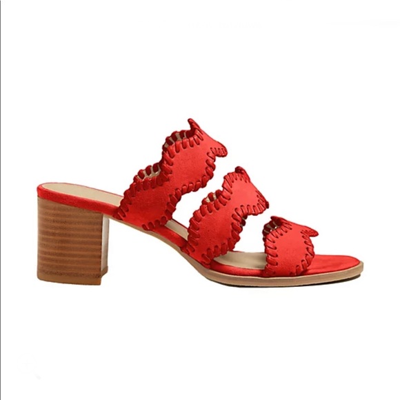 Jack Rogers Shoes - Jack Rogers Logan Mid Heel Sandal